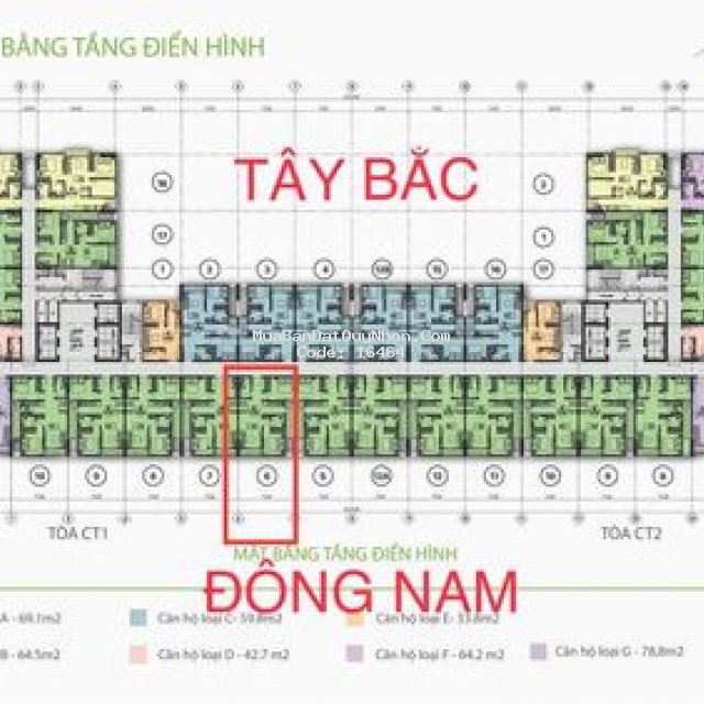 Chính chủ bán cắt lỗ căn 2pn ecolife riverside