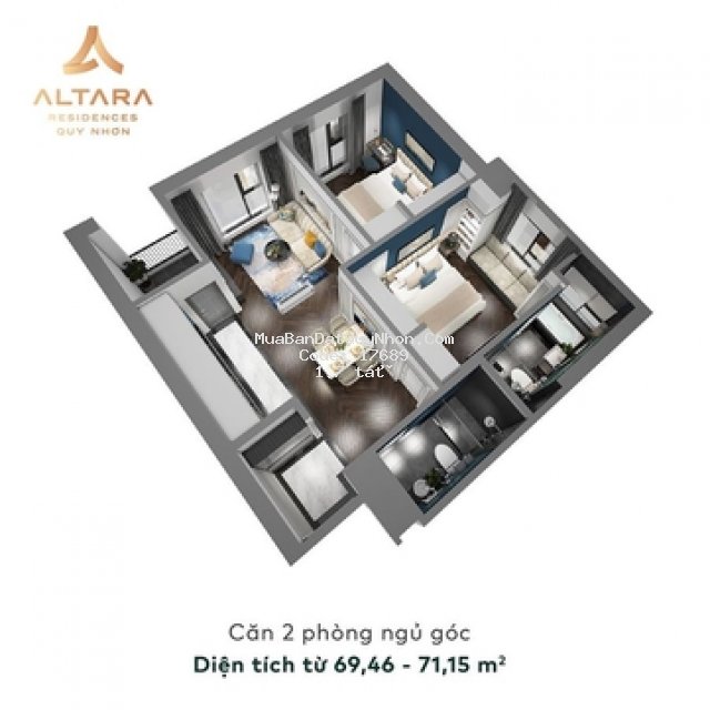 Chính chủ! cần bán căn hộ 1pn