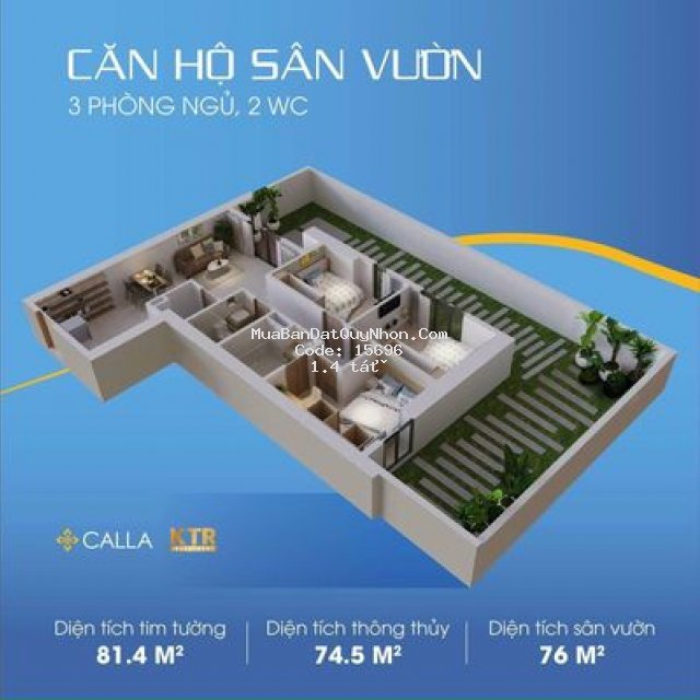 Chính chủ sang nhượng căn hộ giá rẻ tp quy nhơn