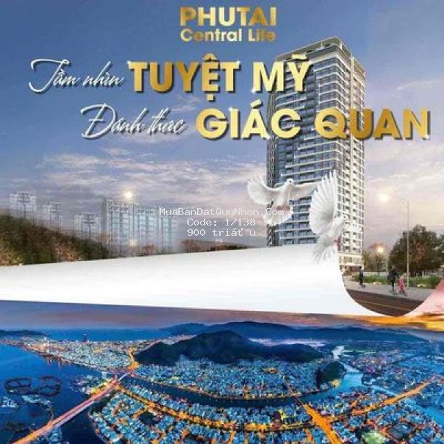Chung cư phú tài central life giá 900 triệu Chung cư phú tài central life giá 900 triệu