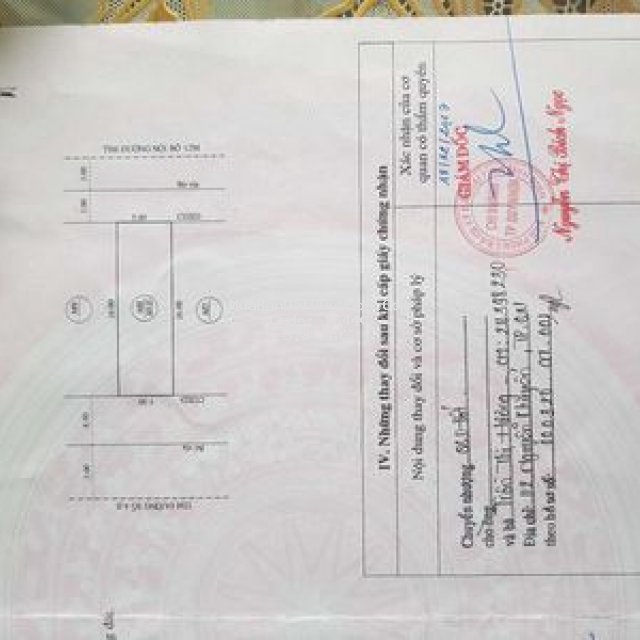 đất 2 mặt tiền trước sau 80m2