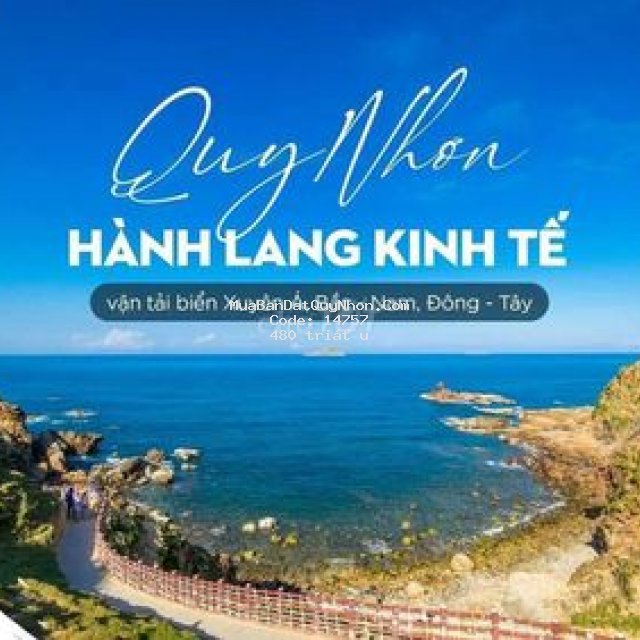 đất biển nhơn hội quy nhơn bđ sổ sẵn chỉ 480tr