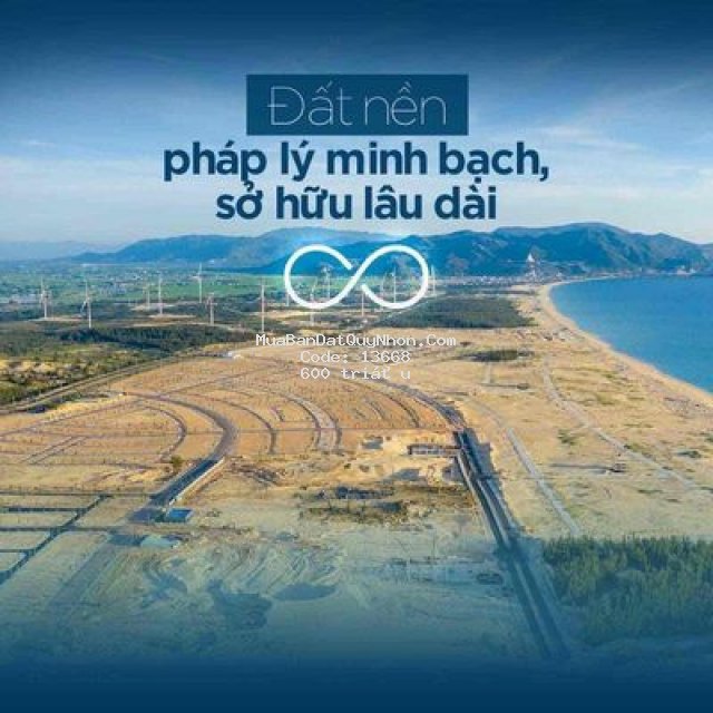 đất biển quy nhơn - sổ hồng riêng sở hữu lâu dài -