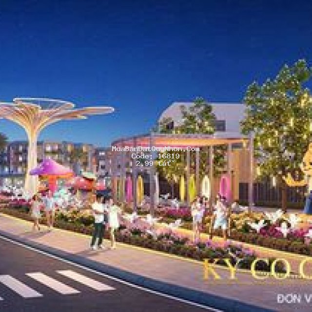 đất biển quy nhơn, trục chính ra kỳ co,eo gió