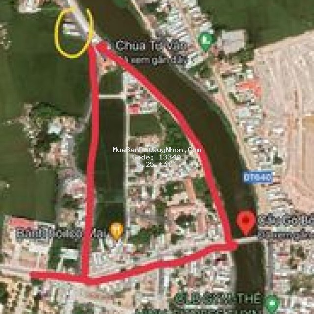 đất chính chủ gò bồi tuy phước, bình định