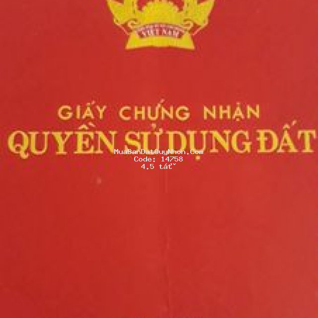 đất mặt tiền lộ 32m - cát tiến, phù cát, bình định