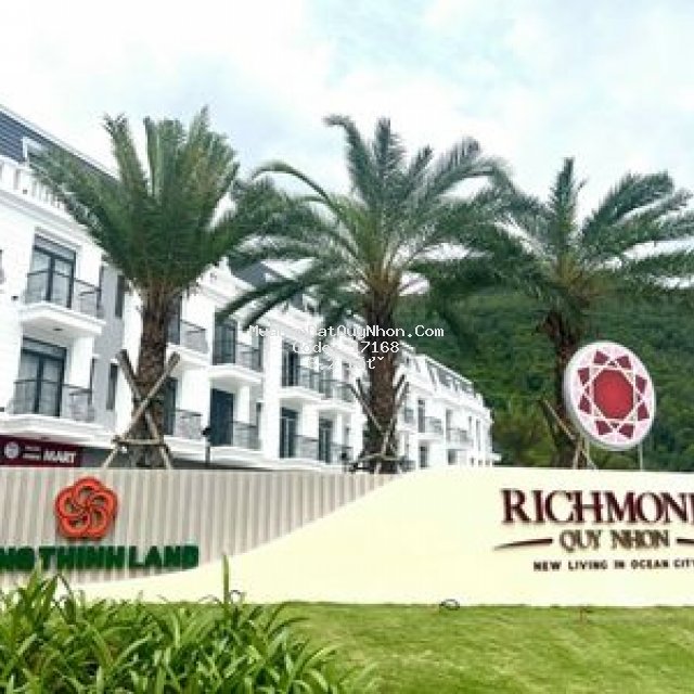 đất nền dự án richmond quy nhơn đường chế lan viên