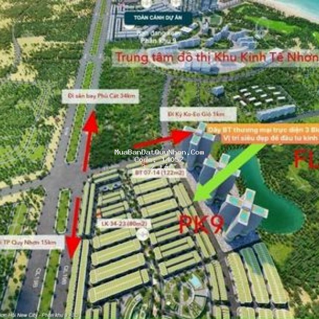 đất nền nhơn hội bình định, giá tốt từ cđt