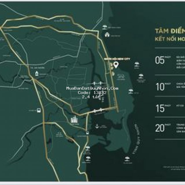 đất nền phố biển quy nhơn,nhơn hội new city