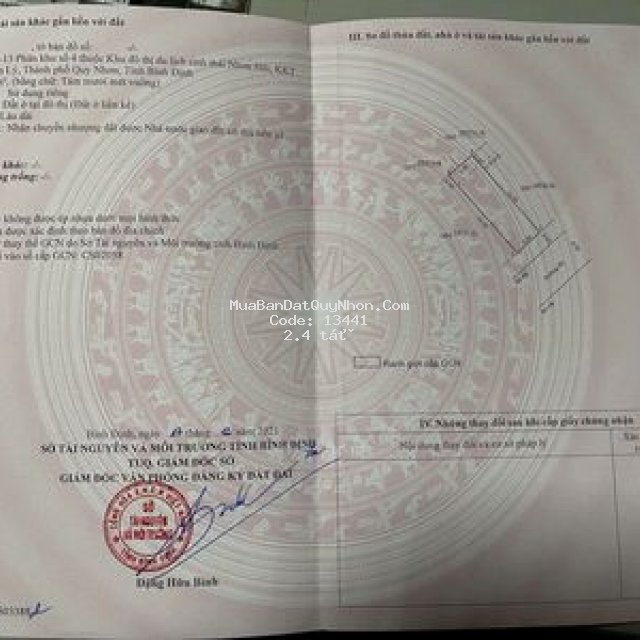đất nền ven biển, liền kề khu dl kì co -eo gió