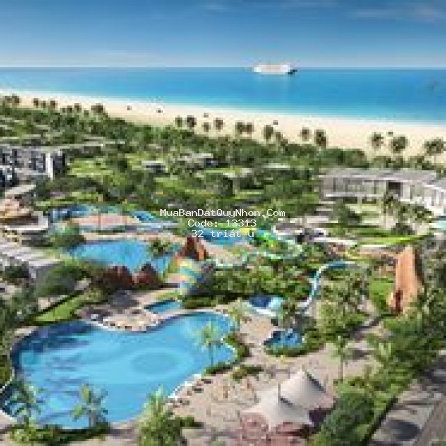đất nền ven biển, sổ hồng riêng, cạnh kỳ co eo gió