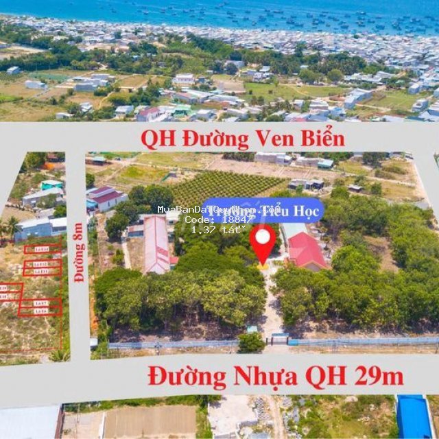 đất sổ đỏ kdc da beo 105m2 thổ cư bao thuế phí