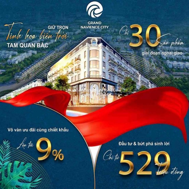 đất tam quan 2 mặt tiền sổ đỏ lâu dài