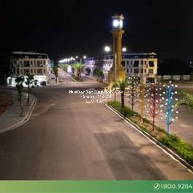 đất tttx.an nhơn, mặt tiền . ngay chợ mới