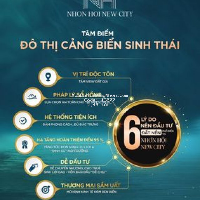 đầu tư đất nền nhơn hội newcity với các lí do ??