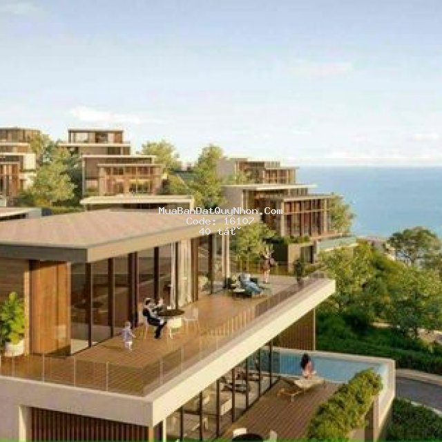 Dinh thự nghỉ dưỡng trên sườn núi view biển
