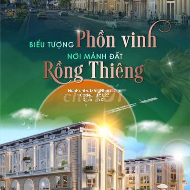 Giai đoạn 1, shophouse tp quy nhơn, chiết khấu cao