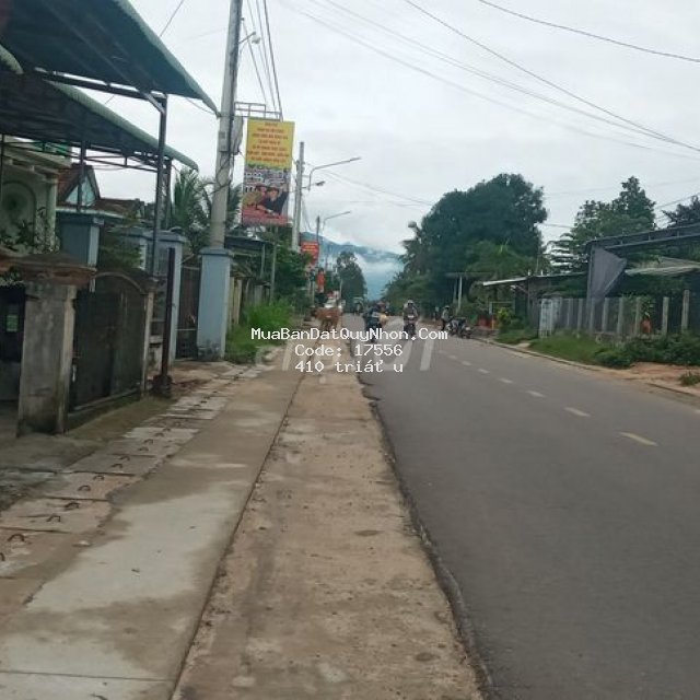 Lô đất 2 mặt đường, tại mỹ quang, phù mỹ,bình định