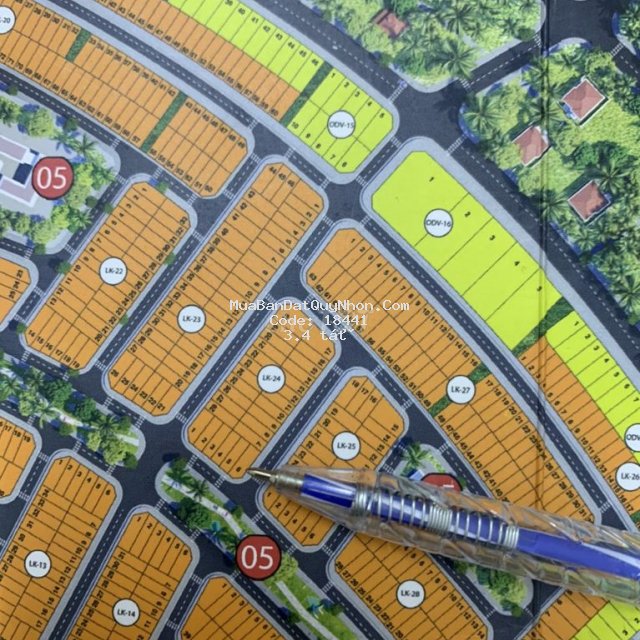 Lô góc 2 mặt tiền đối diện công viên ánh sáng 95m2