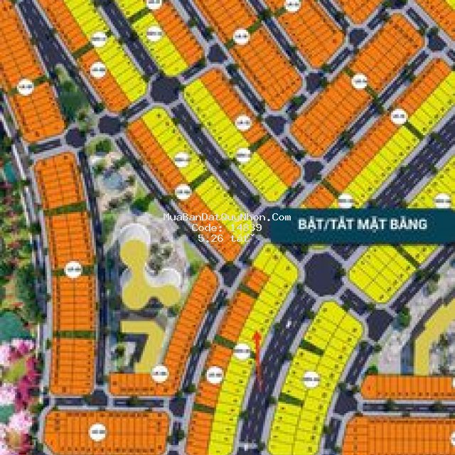 Lô odv03-13 xây dựng 8 tầng pk4 nhơn hội newcity