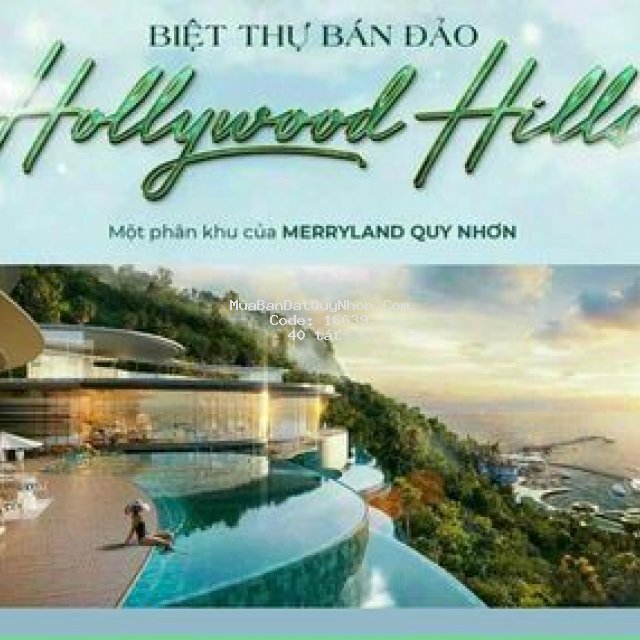 Mở bán biệt thự biển đồi hollywood hill merryland