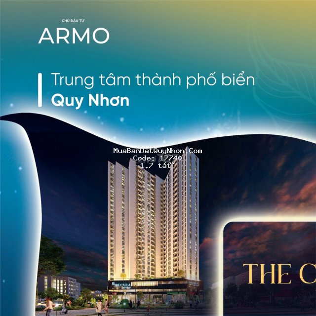 Mua căn hộ, tặng sân vườn  tại quy nhơn