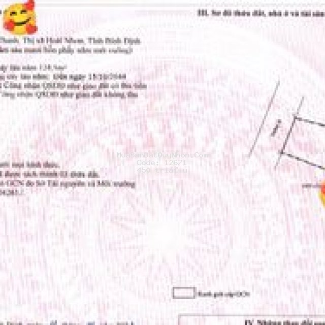 Mỹ an hoài thanh gần ngã ba bà cấp