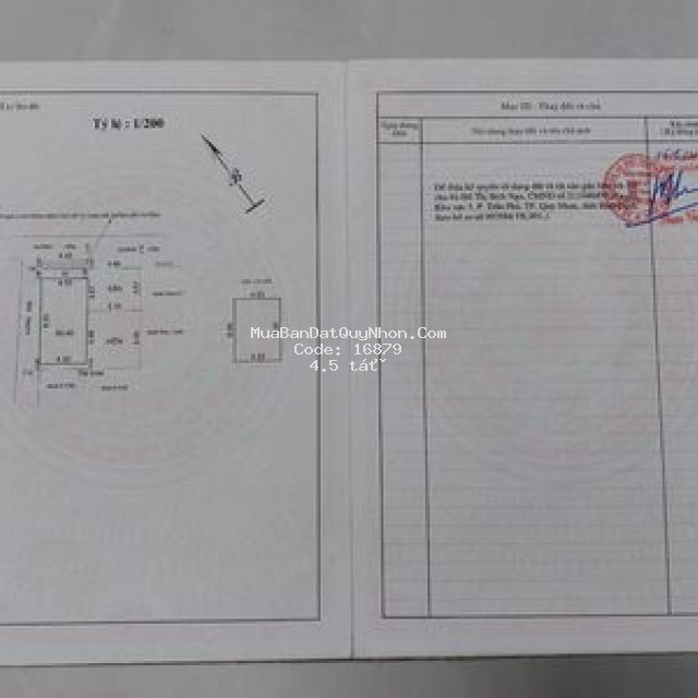 Nhà 02 mặt tiền hẻm tp. qui nhơn, gần biển