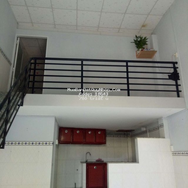 Nha hẻm 30m2, 1 phòng ngủ, đường trần hưng đạo