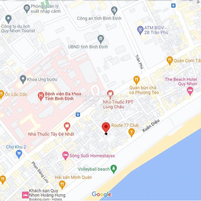 Nhà ở hẻm 01 lầu quy nhơn gần bệnh viện, bãi tắm