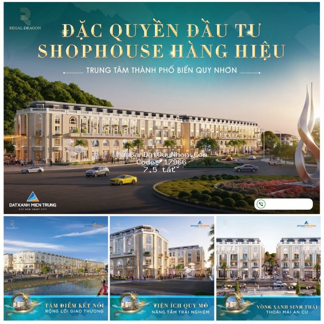 Nhà phố 4,5 tầng regal dragon quy nhơn