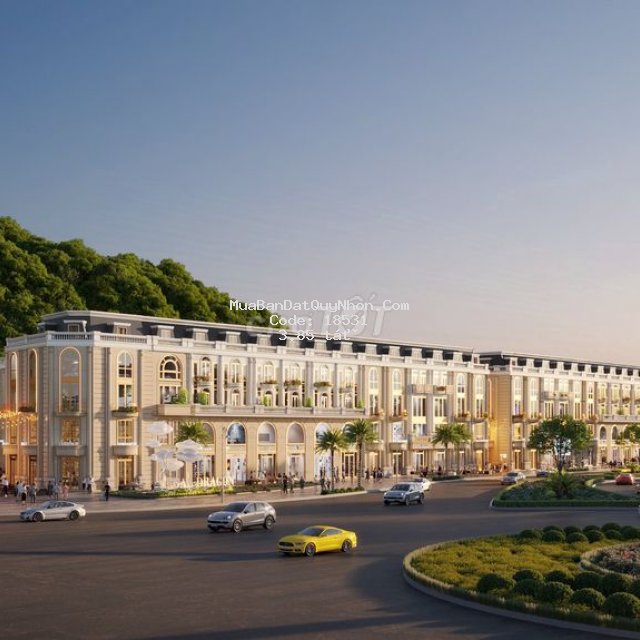 Nhà phố kinh doanh sầm uất quy nhơn, giá sập sàn