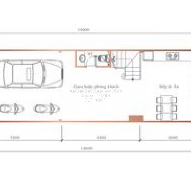 Nhà phố quy nhơn giá ưu đãi giá chỉ hơn 6 tỷ đồng