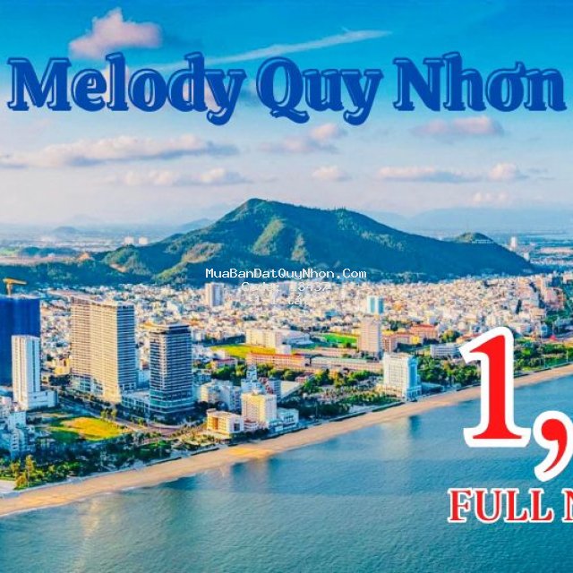 Nhượng lại căn view biển melody quy nhơn 1 tỷ 1