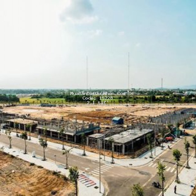 Phố chợ an nhơn - chặng đường thi công thần tốc