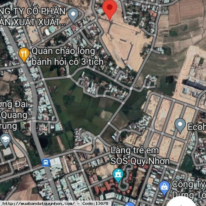 Sang phiếu vài lô đất KV6_P Nhơn Bình_TP Quy Nhơn - Diện tích: 100m2 ngang 5m - Trục chính lộ giới 24m.  - Giá 1 tỷ xxx (chọn lô báo giá cụ thể ạ)