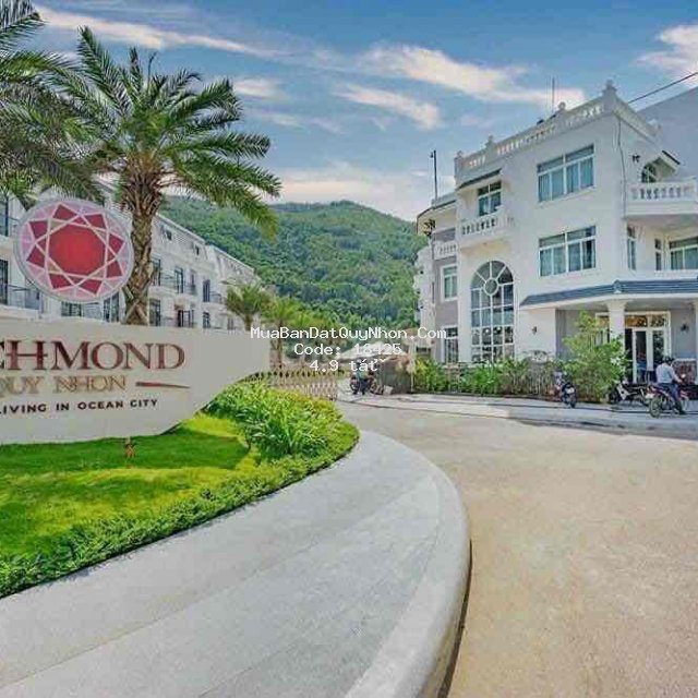 Shophouse richmond quy nhơn 4 tầng giảm giá 37%.