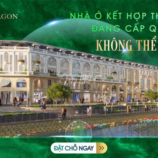 Shophouse trung tâm tp, mặt tiền 7m5 kinh doanh