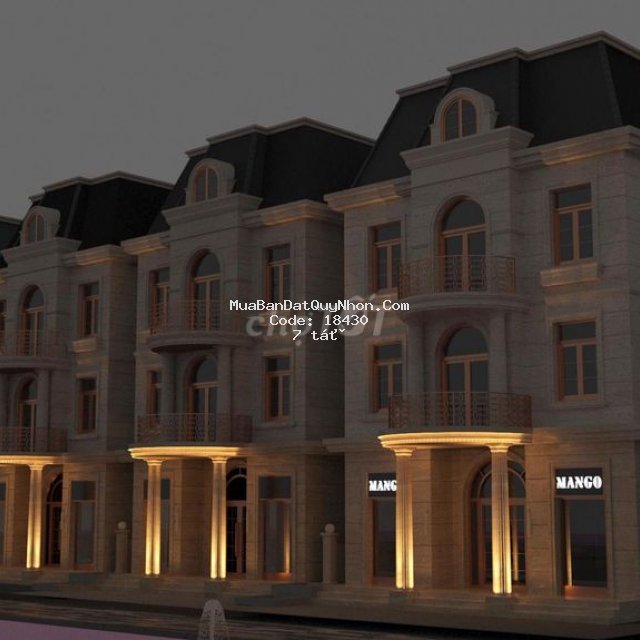 Siêu phẩm shophouse mặt tiền long vân quy nhơn