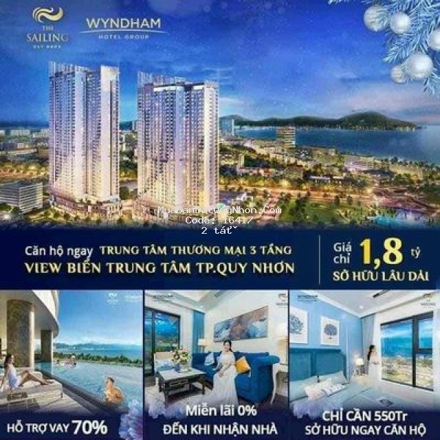 The sailing quy nhơn chiết khấu 21%.