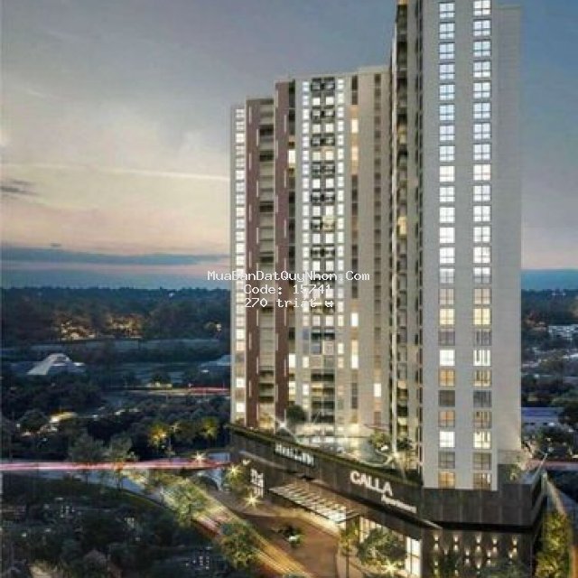 Với 270tr sở hữu căn hộ sân vườn calla quy nhơn