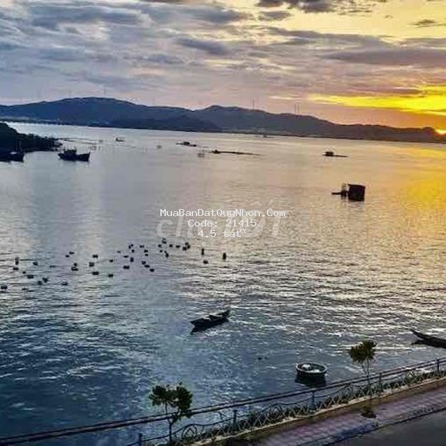 Bán 2 lô liền kề đối diện đầm thị nại giá *** khu