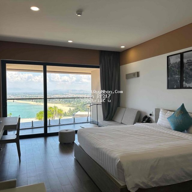 Bán căn hộ full nội thất tại ohana village, bình định giá 800tr