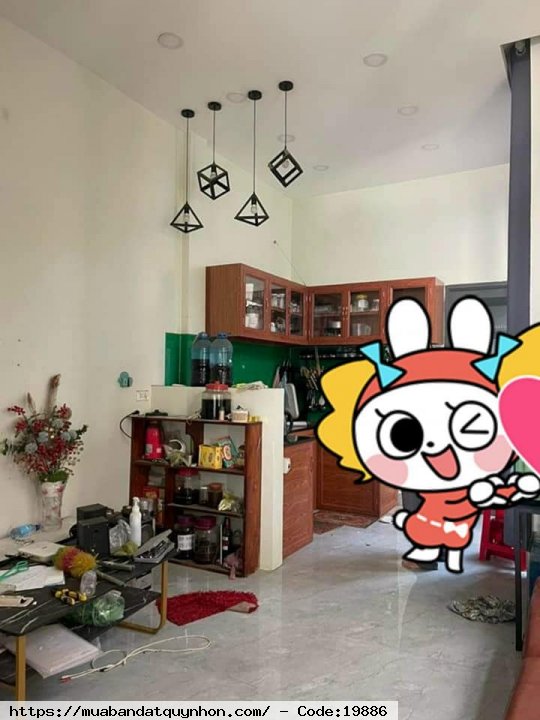Bán căn nhà mặt tiền khu Chợ Dinh phường Nhơn Bình TP. Quy Nhơn - Diện tich: 90m2, nhà cấp 4, 2pn, 1wc, Tây Bắc - Giá: 2 tỷ 250 triệu
