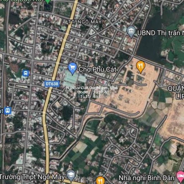 Bán đất nền huyện phú cát - tỉnh bình định giá rẻ