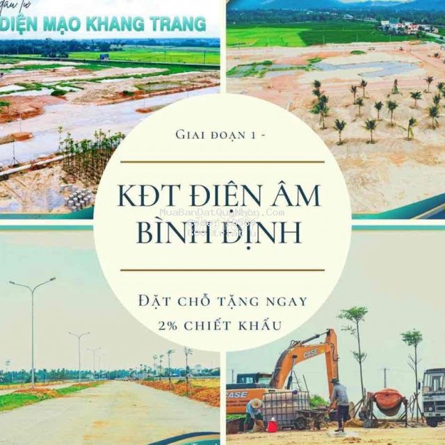 Bán đất nền trung tâm thị xã hoài nhơn - bình định