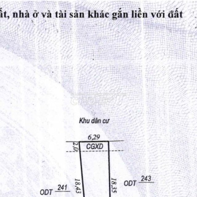 Bán gấp đất trung tâm tuy phước