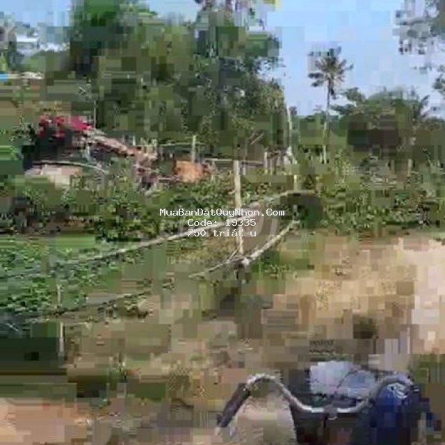 Bán lô đất 3 mặt tiền  phù mỹ giá 750 triệu