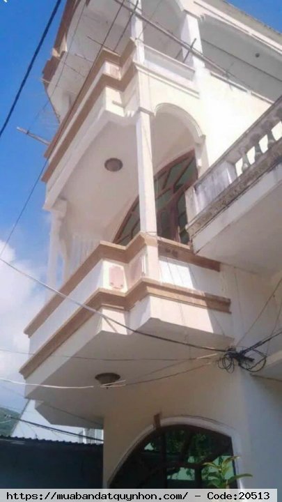 Bán nhà 3 tầng  hẻm cạn 3m  đường Tây Sơn, p Quang Trung, tp Quy Nhơn - Diên tích 54m2, 3pn 3wc - Huớng : đông nam - Giá 2 tỷ 650 tr