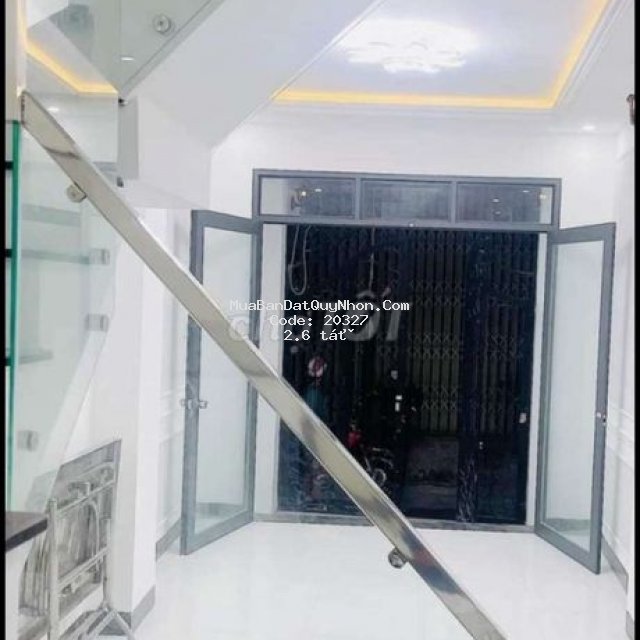 Bán nhà 3 tầng hẻm nguyễn thái học giá 2,6 tỉ